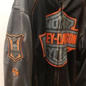 Barely Used polyester extra large Harley Davidson riding jacket